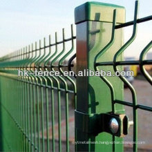 2500x2000MM Powder Coated Triangle Bending Fence Panel For Garden Protection